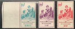 France Yvert 78-80 1961 Timbres De Bienfaisance Des P.T.T Serie “pour Les PTT Victimes De La Guerre” (vignette Poste - Unused Stamps