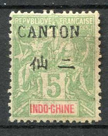 CANTON < CHINE - N° 20 ⭐ VARIETE < MAUVAISE IMPRESSION Sur Le CANTON NEUF Ch. ⭐ Cote 6.00 € - Ongebruikt