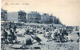 CPA  Carte Postale Belgique-Heyst Sur Mer La Plage VM42482 - Heist