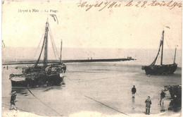 CPA  Carte Postale Belgique-Heyst Sur Mer La Plage VM42483 - Heist