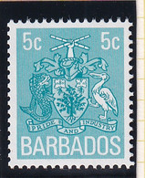 Barbados: 1983   Coil Definitive   SG743    5c   MNH - Barbados (1966-...)