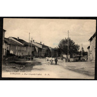 57 LORQUIN (Moselle) - Rue Léopold Vallet - Lorquin