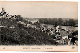 Carte Postale Ancienne Herblay - Vue Générale - Herblay