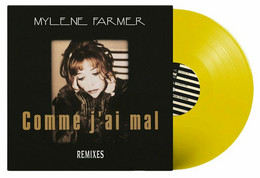 Mylene Farmer Maxi 45Tours Vinyle Comme J'Ai Mal Exclusivité Couleur Jaune - 45 T - Maxi-Single