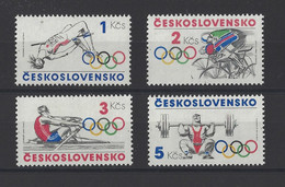 TCHECOSLOVAQUIE  YT   N° 2600/2603  Neuf **   1984 - Unused Stamps