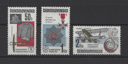 TCHECOSLOVAQUIE  YT   N° 2620/2622   Neuf **   1985 - Unused Stamps