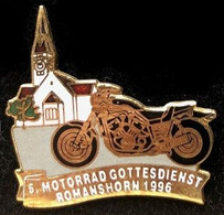 MOTO - 5. MOTORRAD GOTTESDIENST - ROMANSHORN 1996 - EGLISE - CHURCH - BAPTEME DE MOTARDS - BIKER -  MOTOCICLISTA -  (22) - Motorräder