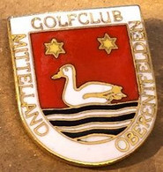 GOLF CLUB MITTELLAND OBERENTFELDEN - SUISSE - SWITZERLAND - SVIZZERA - SCHWEIZ - CANARD - DUCK - ENTE - ANATRA -   (22) - Golf