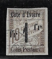 Côte D'Ivoire Colis Postaux N°8A - Signé Calves - Oblitéré - TB - Used Stamps