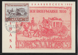 Sarre N°270 - Carte Maximum - TB - Briefe U. Dokumente