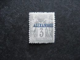 Alexandrie.  N° 3, Neuf X. - Unused Stamps