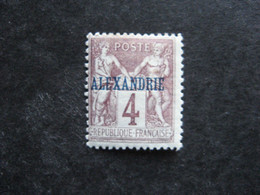 Alexandrie. TB N° 4, Neuf X. - Unused Stamps