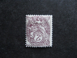 Alexandrie. TB N° 20, Neuf X. - Unused Stamps