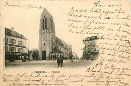 Créteil * La Place De L'église * Débitant J. ALBERT - Creteil