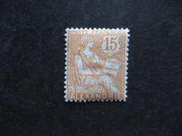Alexandrie. TB N° 25, Neuf X. - Unused Stamps
