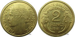 France - État Français - 2 Francs Morlon 1941 - SUP/MS60 - Fra4446 - 2 Francs