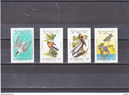BARBUDA 1985 OISEAUX Yvert 741-744 NEUF** MNH Cote : 8,25 Euros - Antigua E Barbuda (1981-...)