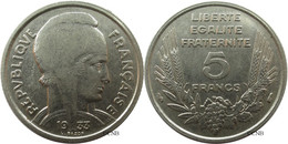 France - IIIe République - 5 Francs Bazor / Bedoucette 1933 Grand écartement - TTB+/AU50 - Fra4447 - 5 Francs
