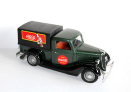 SOLIDO - FORD V8 - PICK-UP COCA COLA - ECH 1/19 VOITURE MINIATURE MADE IN FRANCE        (031221.5) - Solido