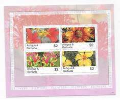 Antigua & Barbuda 2007 Flowers Sheet Flower MNH - Antigua Et Barbuda (1981-...)