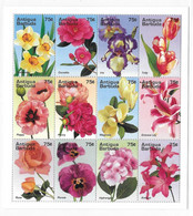 Antigua & Barbuda 1995 Flowers Sheet Flower MNH - Antigua Et Barbuda (1981-...)