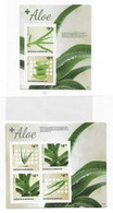 Antigua & Barbuda 2014 Aloe Flora Plants S/S And Sheet MNH - Antigua Et Barbuda (1981-...)