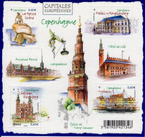 Timbres - Capitales Européennes COPENHAGUE - Faciale 2.40 € - Bloc N° France 2012 - Nuovi
