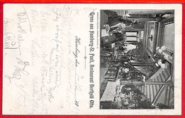 Aa7493 - Ansichtskarten VINTAGE POSTCARD: Deutschland GERMANY - HAMBURG St Pauli GRUSS AUS 1899 - Finkenwerder