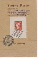 CENTENAIRE DU TIMBRE POSTE - 10 Juin 1949 - (2 Cartes) - Andere