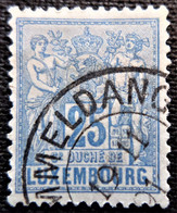 Timbres De Luxembourg Y&T N° 54 - 1882 Alegorias