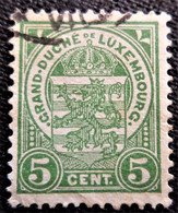 Timbres De Luxembourg Y&T N° 92 - 1907-24 Scudetto