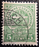 Timbres De Luxembourg Y&T N° 92 - 1907-24 Scudetto