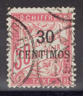 Maroc - Taxe - YT 3 Oblitéré - 1896 - Timbres-taxe