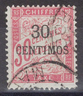 Maroc - Taxe - YT 3 Oblitéré - 1896 - Timbres-taxe