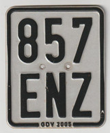 License Plate - Nummerplaat: Moped-bromfiets Plaatje 2005 Germany - Duitsland (D) - Plaques D'immatriculation