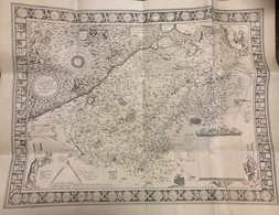 1540/1984 - Vlaenderen Exactissima Flandriae Descriptio - Kaart 116 X 88 Cm - Mercator - Graafschap Vlaanderen - Wapens - Geographical Maps