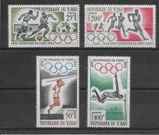 Thème Jeux Olympiques Tokyo 1964 - Tchad PA N°18/21 - Neuf ** Sans Charnière - TB - Zomer 1964: Tokyo