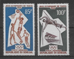 Thème Jeux Olympiques Tokyo 1964 - Sénégal PA N°43/44 - Neuf ** Sans Charnière - TB - Zomer 1964: Tokyo