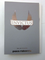 Echantillon Tigette Campioncino Invictus Paco Rabanne - Parfums - Stalen