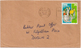 Ireland-Irlande-Irland: 1985 Commercial Cover W/Ballinasloe Slogan Postmark To Dublin - Cartas & Documentos