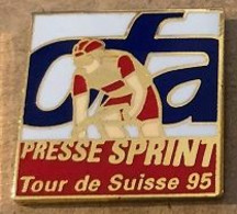 CYCLISME - VELO - BIKE - CYCLISTE - OFA PRESSE SPRINT - TOUR DE SUISSE 95 - SCHWEIZ - SVIZZERA - SWITZERLAND -  (22) - Cycling