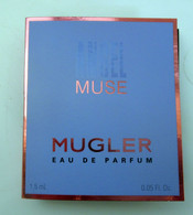 Echantillon Tigette Campioncino Angle MUSE Mugler Eau De Parfum - Parfumproben - Phiolen