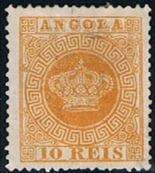 Angola, 1870/7, # 2 Dent. 13 1/2, MNG - Angola