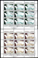 YUGOSLAVIA 1980 European Security Conference Sheetlets Used  Michel 1857-58 - Blokken & Velletjes