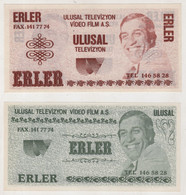 TURKEY,TURKEI,TURQUIE ,MOVIE ,FILM ( KEMAL SUNAL ) PAPER MONEY - Turkey