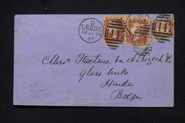 ROYAUME UNI - Enveloppe De Leeds Pour Haida En 1878, Lettre Signée - L 112381 - Lettres & Documents