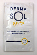 Echantillon Tigette Campioncino Derma Sol Crema Solare Bimbi - Prodotti Di Bellezza