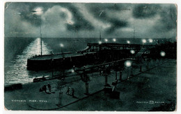 CPA VICTORIA PIER - HULL - EFFET DE NUIT - Hull