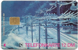 Germany - Telekommunikationsleitungen 4 - Bauboom - E 28/10.97 - 12DM, 5.000ex, Mint - E-Series : Edition - D. Postreklame