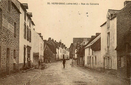 Herbignac * La Rue Du Calvaire * épicerie Mercerie LAURENT - Herbignac